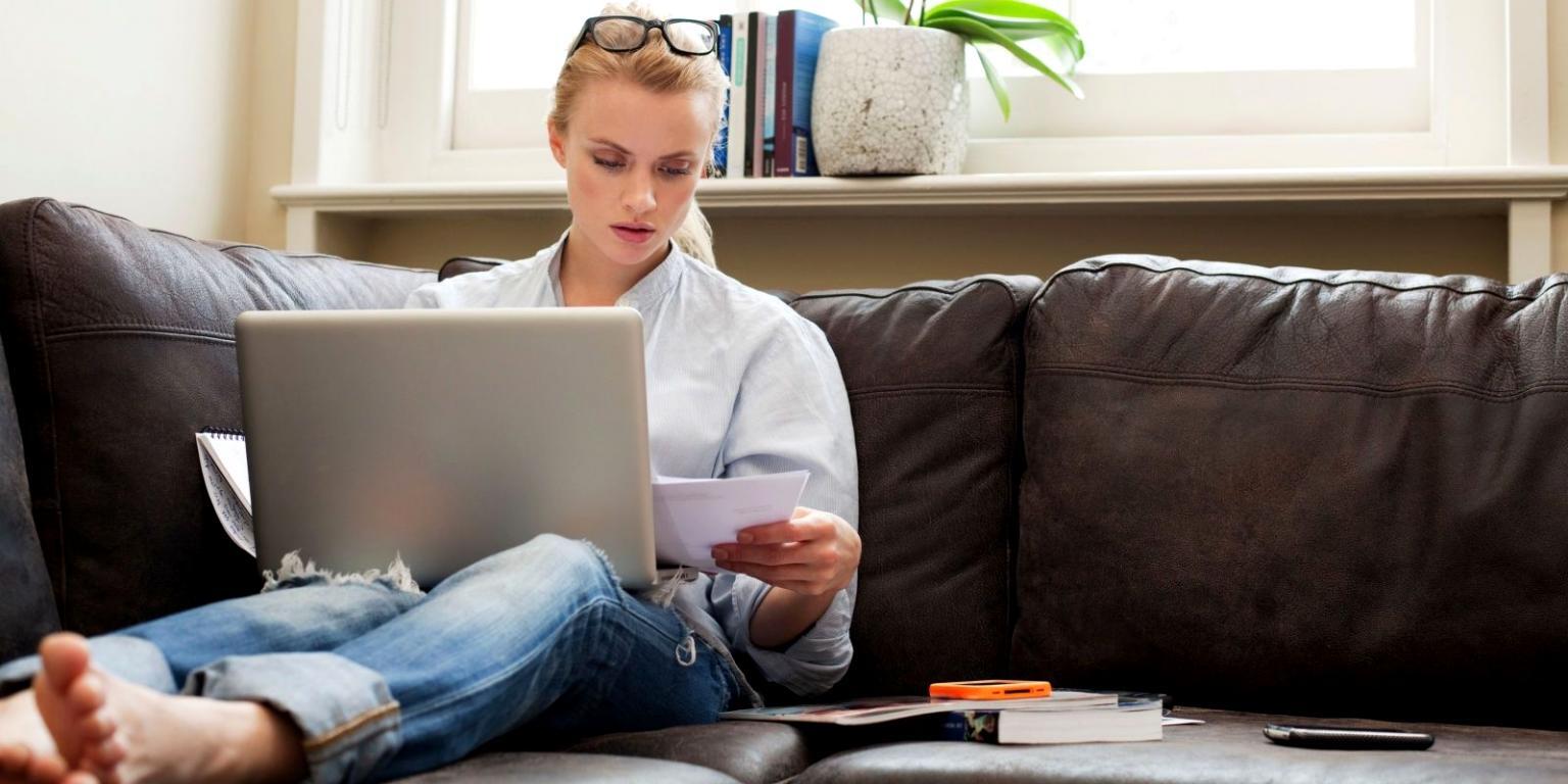 Interfaccia della piattaforma di apprendimento online